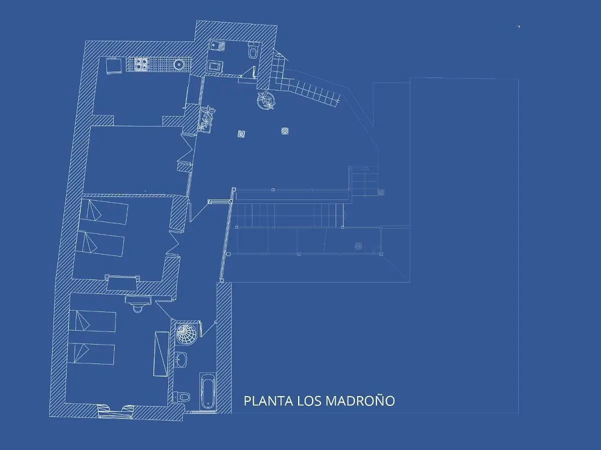 Casa rural Los Madroños Vallehermoso Сasa de vacaciones